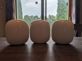 3 Pack Google Nest Wifi Pro (Wi-Fi 6E) – NOT the older model!