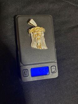 Jesus Chris Pendant Real Gold 14k