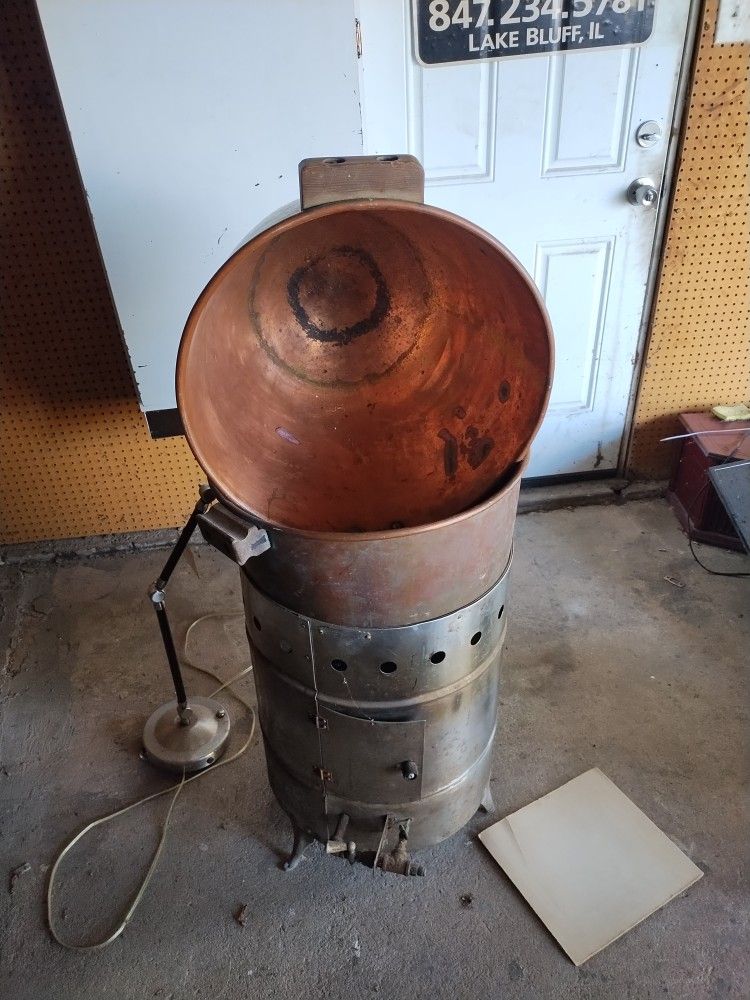 2 Copper Kettles 