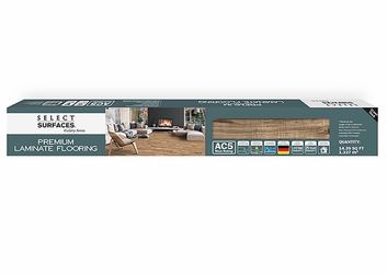 Select Surfaces Fitzgerald Gallery Series Laminate Flooring, 14.39 sq. ft. per box Brand New In Box