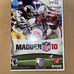 Madden NFL 10 (Nintendo Wii, 2009)
