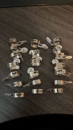 SS Rings / Anillos de acero (SPECIAL)