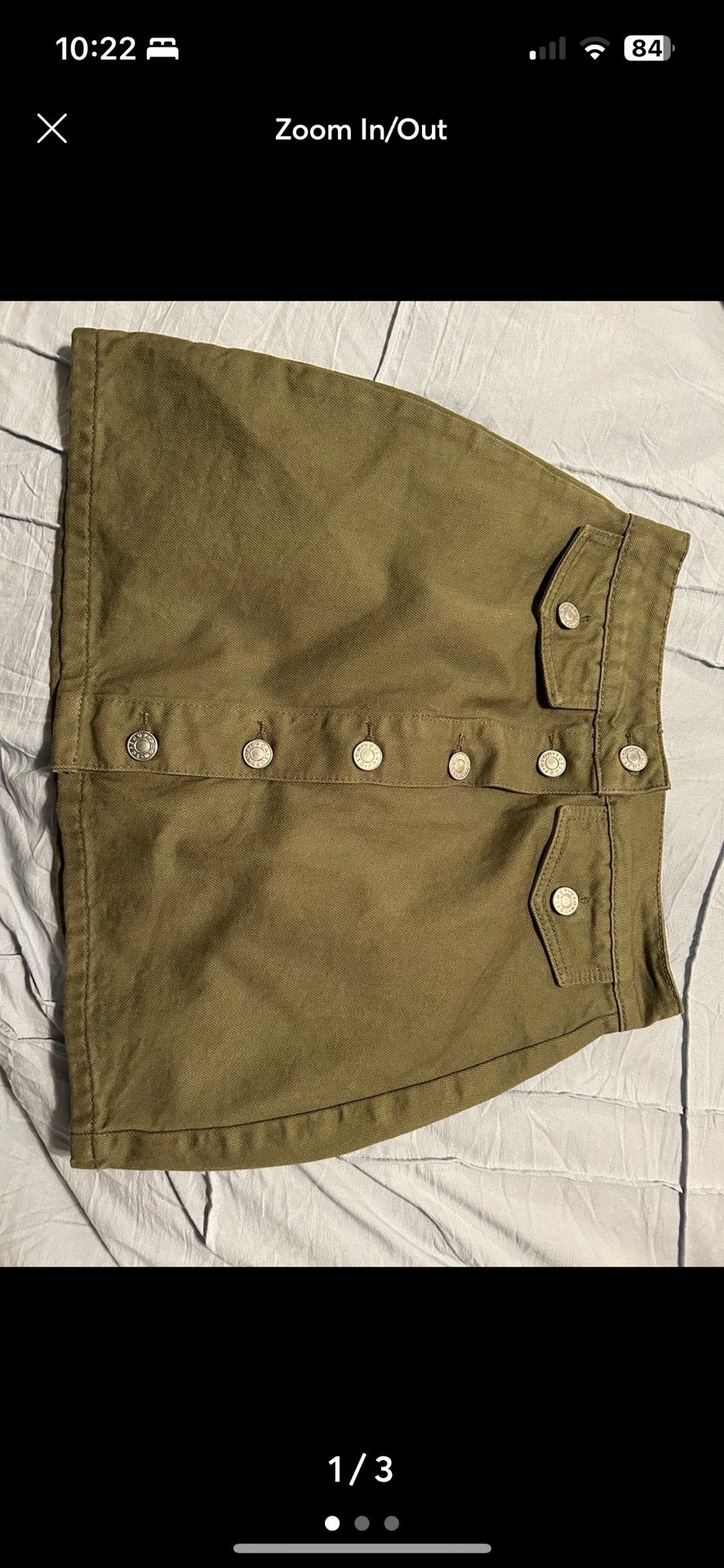 Top shop Moto Skirt
