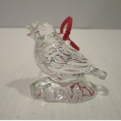 Waterford 12 days of Christmas Commemorative Bird 1995 3”x 2” x0.5” limited edition no box
