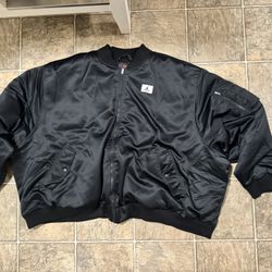 New 3XL Women’s Nike Air Jordan 1 Black Bomber Jacket