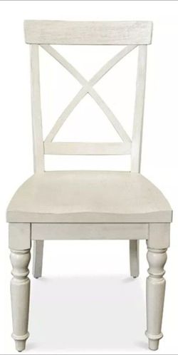 Aberdeen Off White Dining Chairs Solid Wood