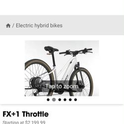 Trek Electric Hybrid Bike