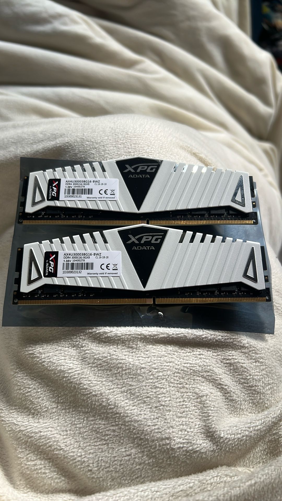 XPG ADATA 16GB (8x2) RAM