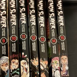 Demon Slayer Volumes 9-15