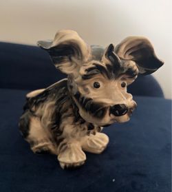 Vintage Japan Schnauzer Dog Planter