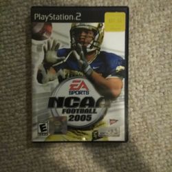 Playstation 2 PS2 NCAA Football 2005