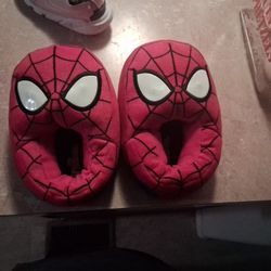 Spiderman Slippers Toddler 9-10