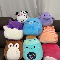 Squishmallow Toy Plush Bundle Christmas 