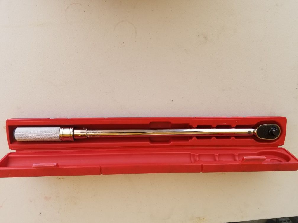 Snap On Torque Wrench QD3R250 250 Foot Lbs 1/2" Drive