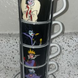 Mini Disney Villan Mugs 