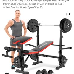 Workout Bench Set 