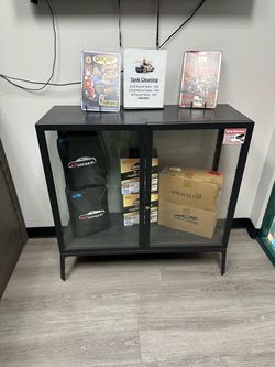 4 Metal Glass Door Display