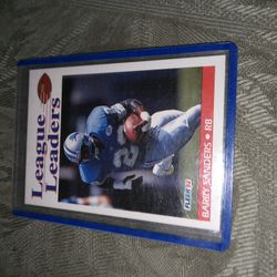 Barry Sanders Card 