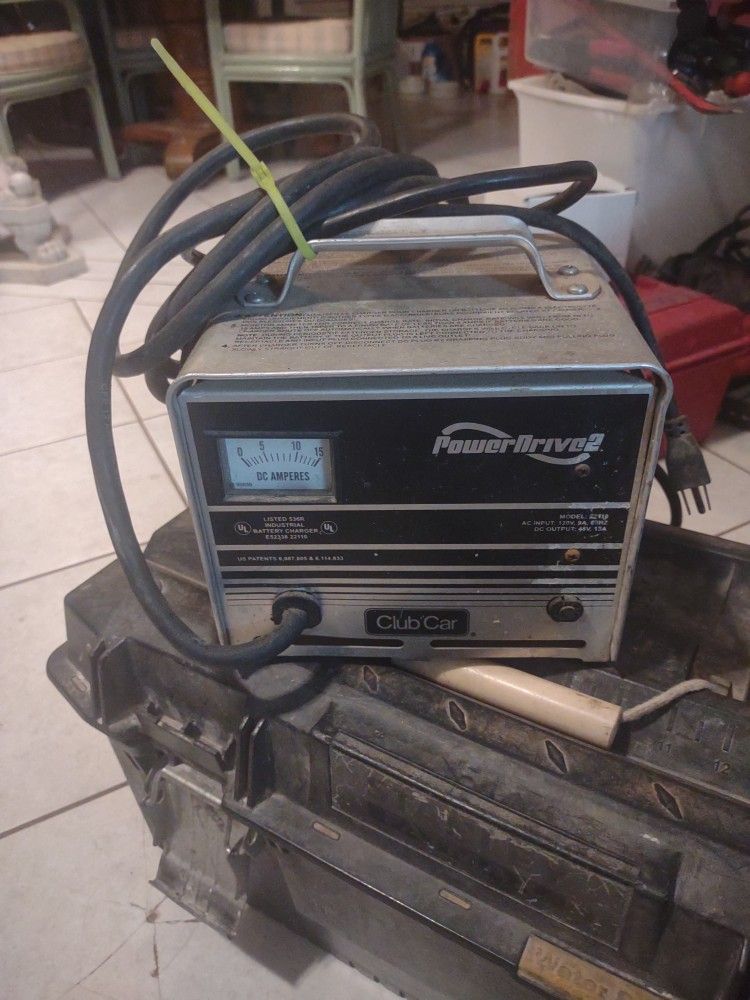 48 Volt Charger By Power Drive2 For Club Car