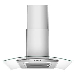Range Hood 30 Inch, Tieasy Wall Mount Kitchen Hood With Ducted/Ductless