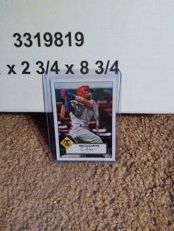 2 Bryce Harper Baseball Cards. Thumbnail