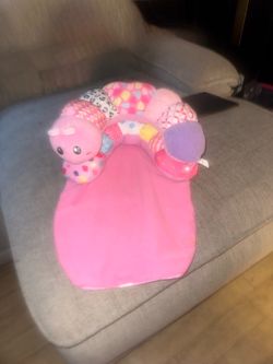 Caterpillar Tummy Time Pillow