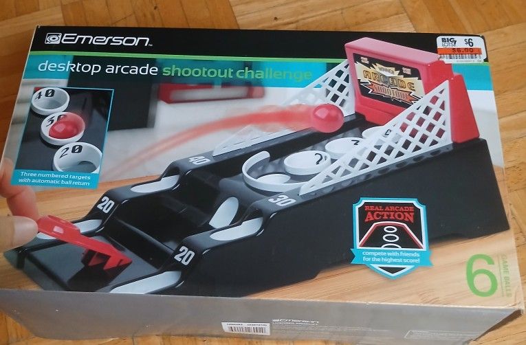 Desktop Arcade Shootout Challenge