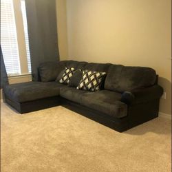 Kumasi 2 Tone Color Sectional Sofa With Chaise 🔥 Brand New 