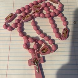 Pink rosary