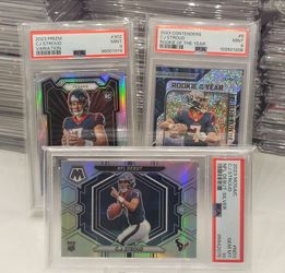 Cj stroud rookie 3 card lot