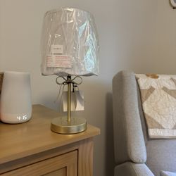 New Girls Gold Bow Table Lamp