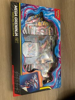 Mega greninja ex boxes pokemon