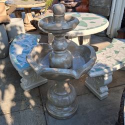 Mini  Concrete Fountain 