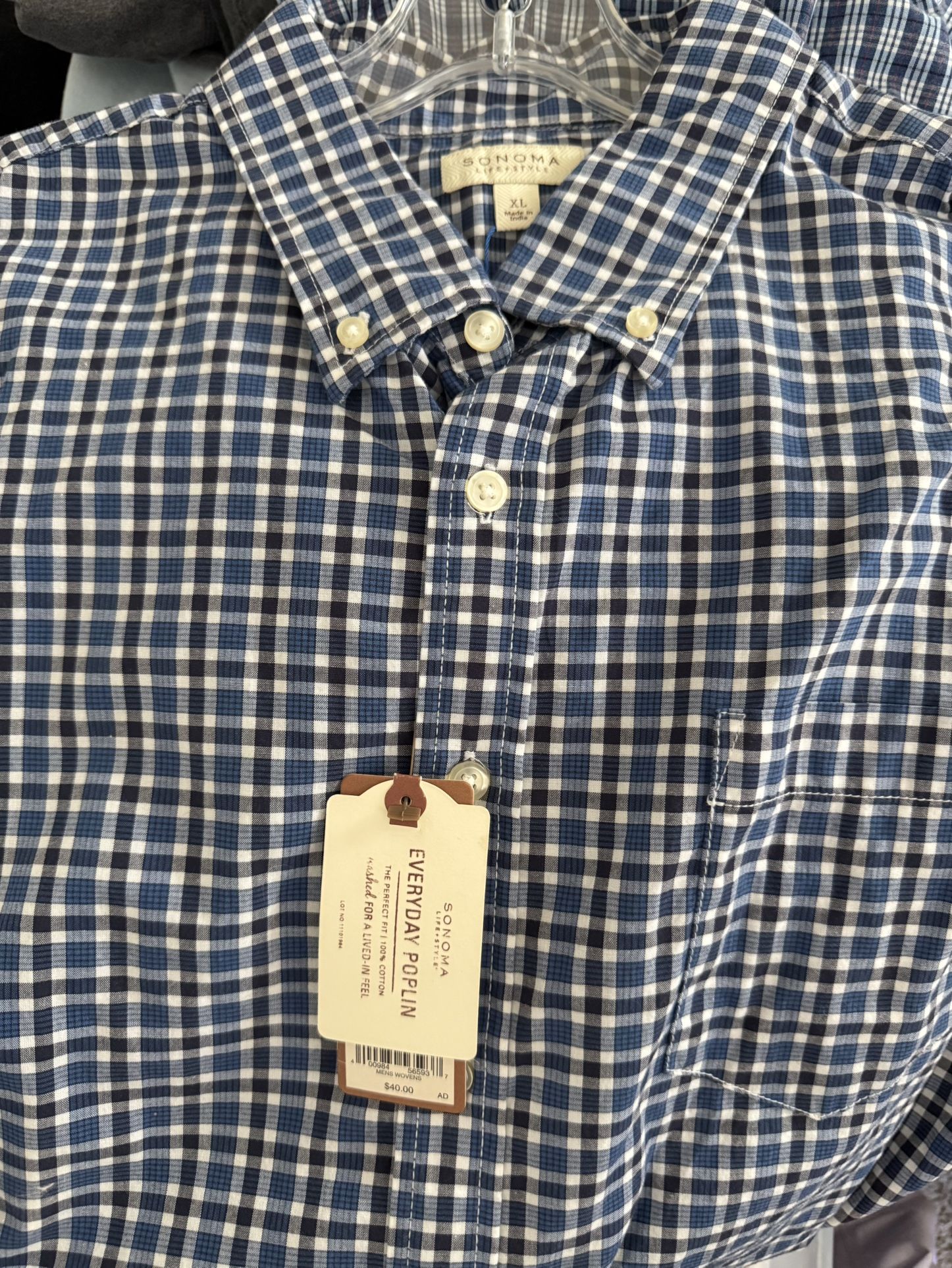 New Men’s Button Down Shirt
