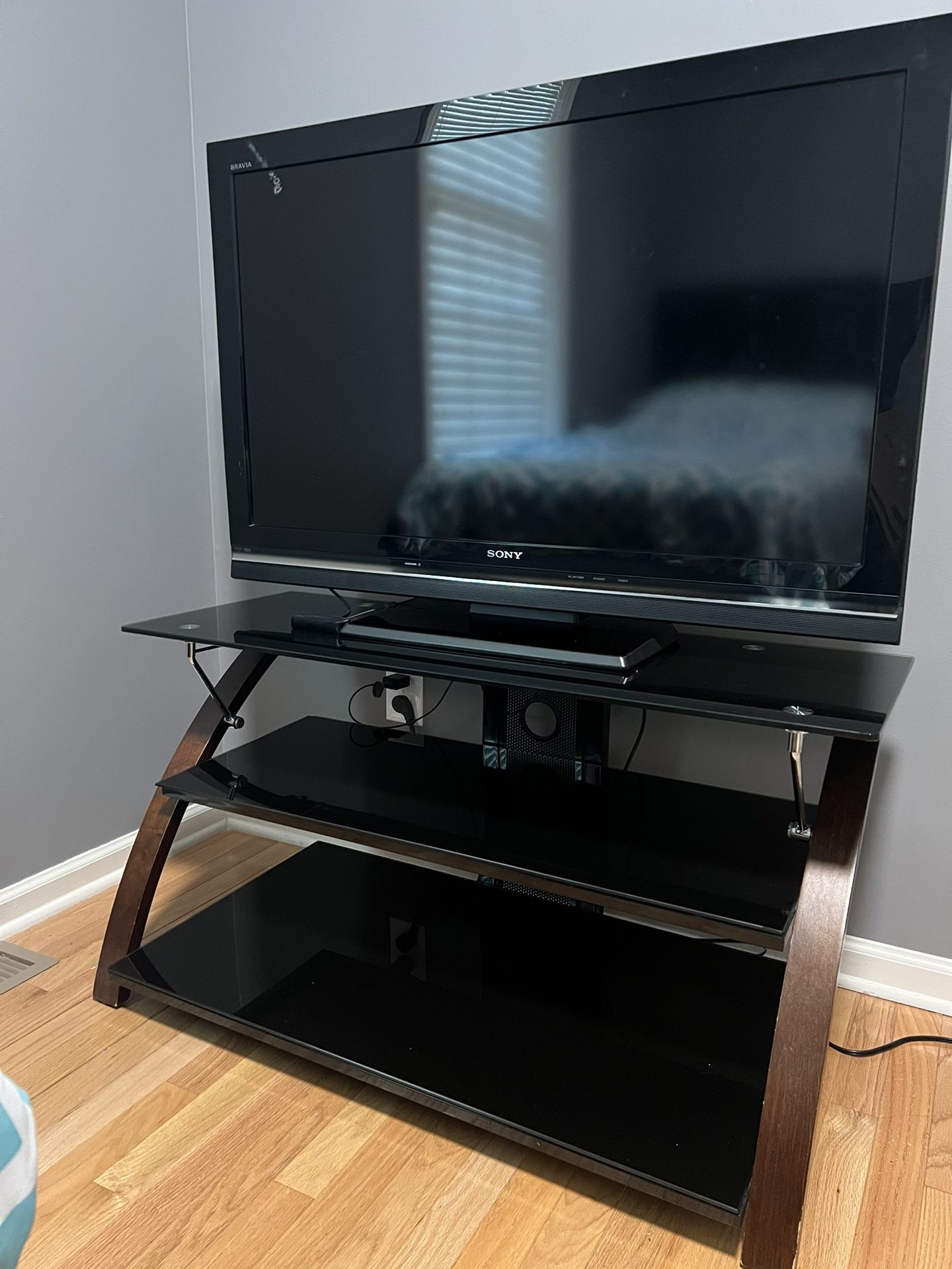 Sony TV and Stand