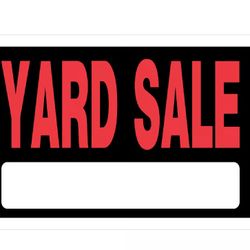 YARD SALE SATURDAY 6-14-25