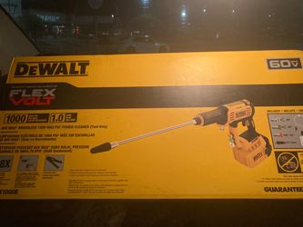DeWalt FlexVolt 60V 1000 PSI Power Cleaner