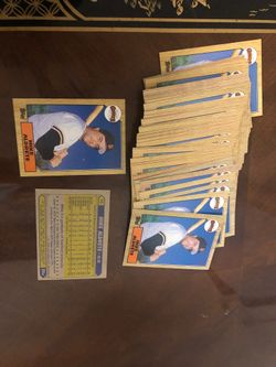 (50) 1987 Topps Baseball Card #71 Mike Aldrete