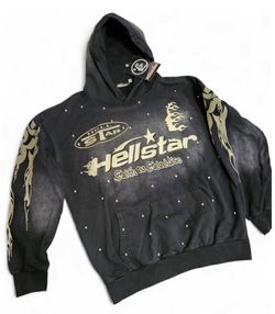 Men’s Black Hellstar Hoodie New wit tags