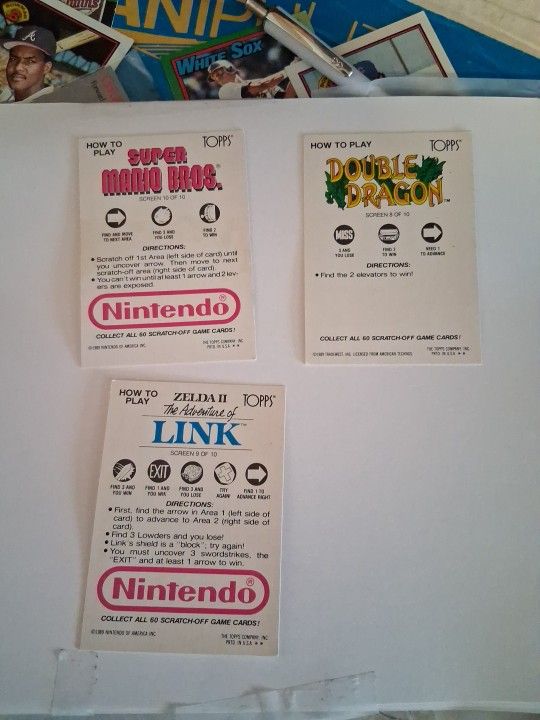 The88-89 RR Griffey Error And Rookie Pucket Error Cards