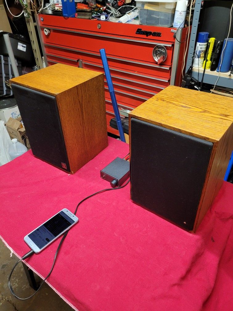 Klipsch KG1.2 Oak Oiled Bookshelf Speakers