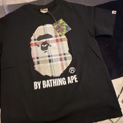 Black Burberry Bape 