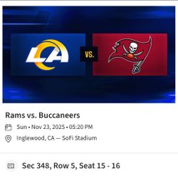 Rams vs Buccaneers