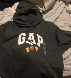 Men’s Gap Mickey Mouse Hoodie Green