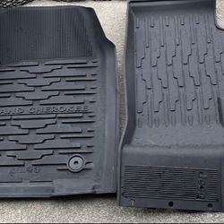 2020 Jeep Grand Cherokee  All Weather OEM Rubber Floor Mats