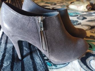 Grey Boots/ Booties