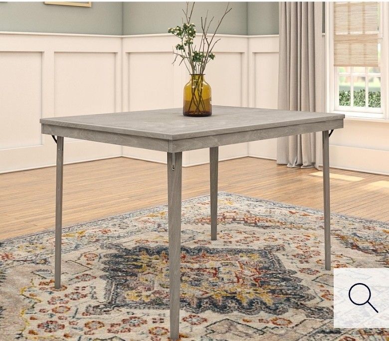 Solid Wood Portable Folding Table