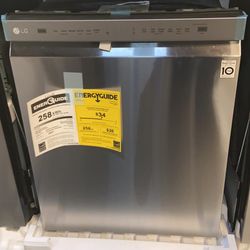 New LG Stainless Steel Dishwasher $30 Initial 🔥 No Credit Needed 