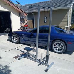 Lat Pulldown - Low Cable Row Machine
