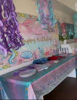 Mermaid Pirate Under the Sea Party Decorations
